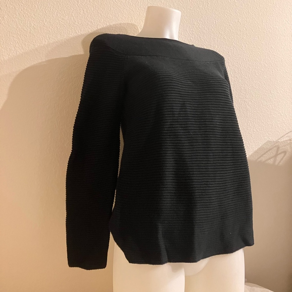Talbots black sweater!